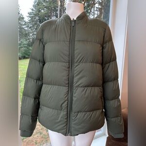 lululemon athletica Green Puffer Jacket